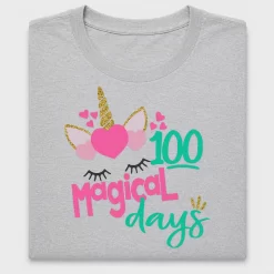 100 Days Magical Unicorn DTF Transfer