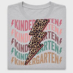 Kindergarten Lightning Bolt DTF Transfer