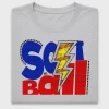Softball Lightning Bolt DTF Transfer