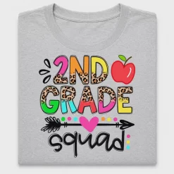 2nd Grade Squad DTF Transfer
