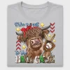 Take Me Out to the Ball Game Cow DTF Transfer