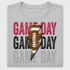 Game Day Football Lightning DTF Transfer