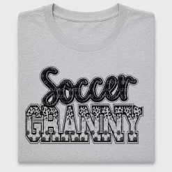 Soccer Granny Leopard DTF Transfer
