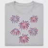 Patriotic Fireworks DTF Transfer
