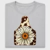 Western Daisy Cowhide DTF Transfer