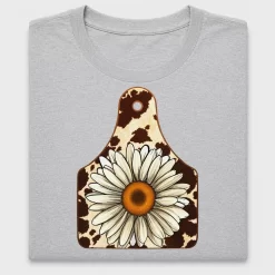 Western Daisy Cowhide DTF Transfer