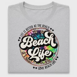 Beach Life DTF Transfer