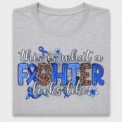 Colon Cancer Fighter DTF Transfer Design