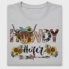Howdy Heifer Highland Cow DTF Transfer
