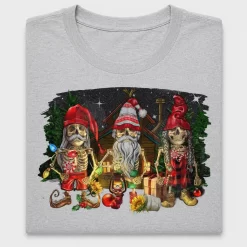 Skeleton Gnomes Christmas DTF Transfer