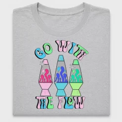Go With The Flow Lava Lamp DTF Transfer