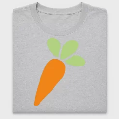 Minimalist Carrot DTF Transfer