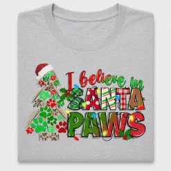 I Believe in Santa Paws DTF Transfer