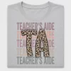 Teacher's Aide Leopard DTF Transfer