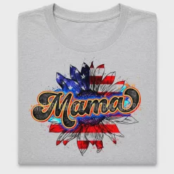 Patriotic Sunflower DTF Transfer