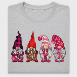 Valentine Gnome Quartet DTF Transfer