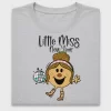 Little Miss New Year DTF Transfer for Kids Shirts