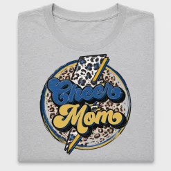 Retro Cheer Mom Lightning DTF Transfer