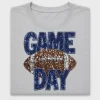 Game Day Football Sequin DTF Transfer