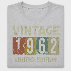 Vintage 1962 Limited Edition DTF Transfer