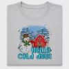 Hello Cold Days Snowman DTF Transfer