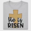 He Is Risen Cross DTF Transfer