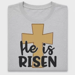 He Is Risen Cross DTF Transfer