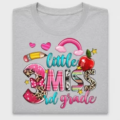 Little Miss 3rd Grade DTF Transfer