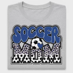 Soccer Mom Leopard Groovy DTF Transfer