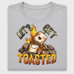 Get Toasted Camping DTF Transfer