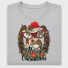 Merry Christmas Cow DTF Transfer