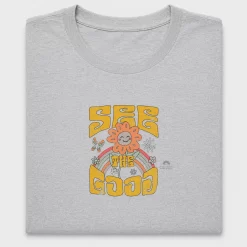 See The Good Retro Floral DTF Transfer