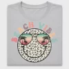 Beach Vibes Leopard Smiley DTF Transfer