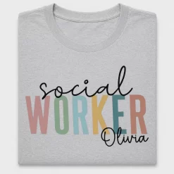 Personalized Social Worker DTF Transfer