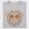 Retro Fall Vibes Smiley Face DTF Transfer