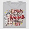 Baseball Mama Life DTF Transfer