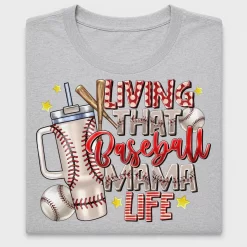 Baseball Mama Life DTF Transfer