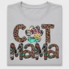 Cat Mama Western Leopard DTF Transfer