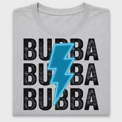 Bubba Neon Lightning DTF Transfer