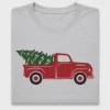 Retro Christmas Truck DTF Transfer