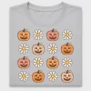 Fall Pumpkin Daisy DTF Transfer