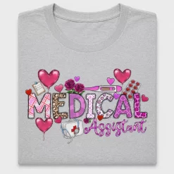 Medical Assistant Valentine DTF Transfer