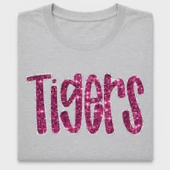Tiger Sequin DTF Transfer