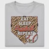 Eat Sleep Baseball Repeat DTF Transfer