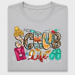 Scrub Life Fall DTF Transfer