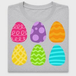 Colorful Easter Eggs DTF Transfer