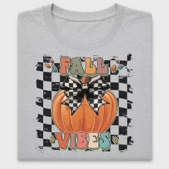 Retro Fall Vibes Pumpkin DTF Transfer