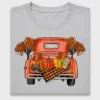 Fall Truck With Pumpkins DTF Transfer