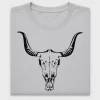 Western Bull Skull DTF Transfer