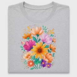 Colorful Wildflower Bouquet DTF Transfer